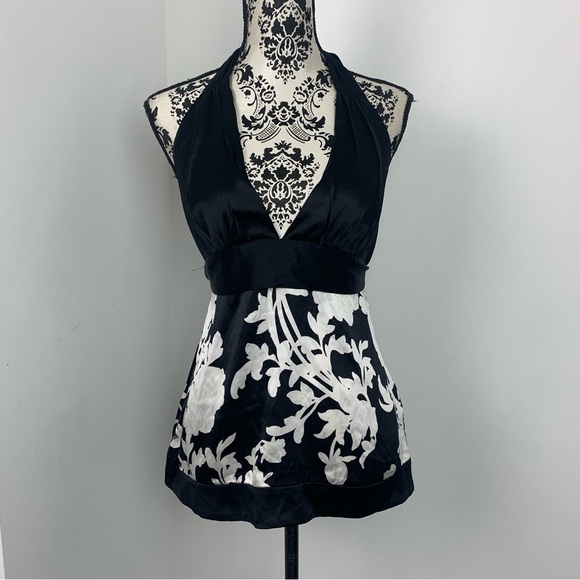 Vintage 90s Y2K Bebe Halter Top - Picture 1 of 8